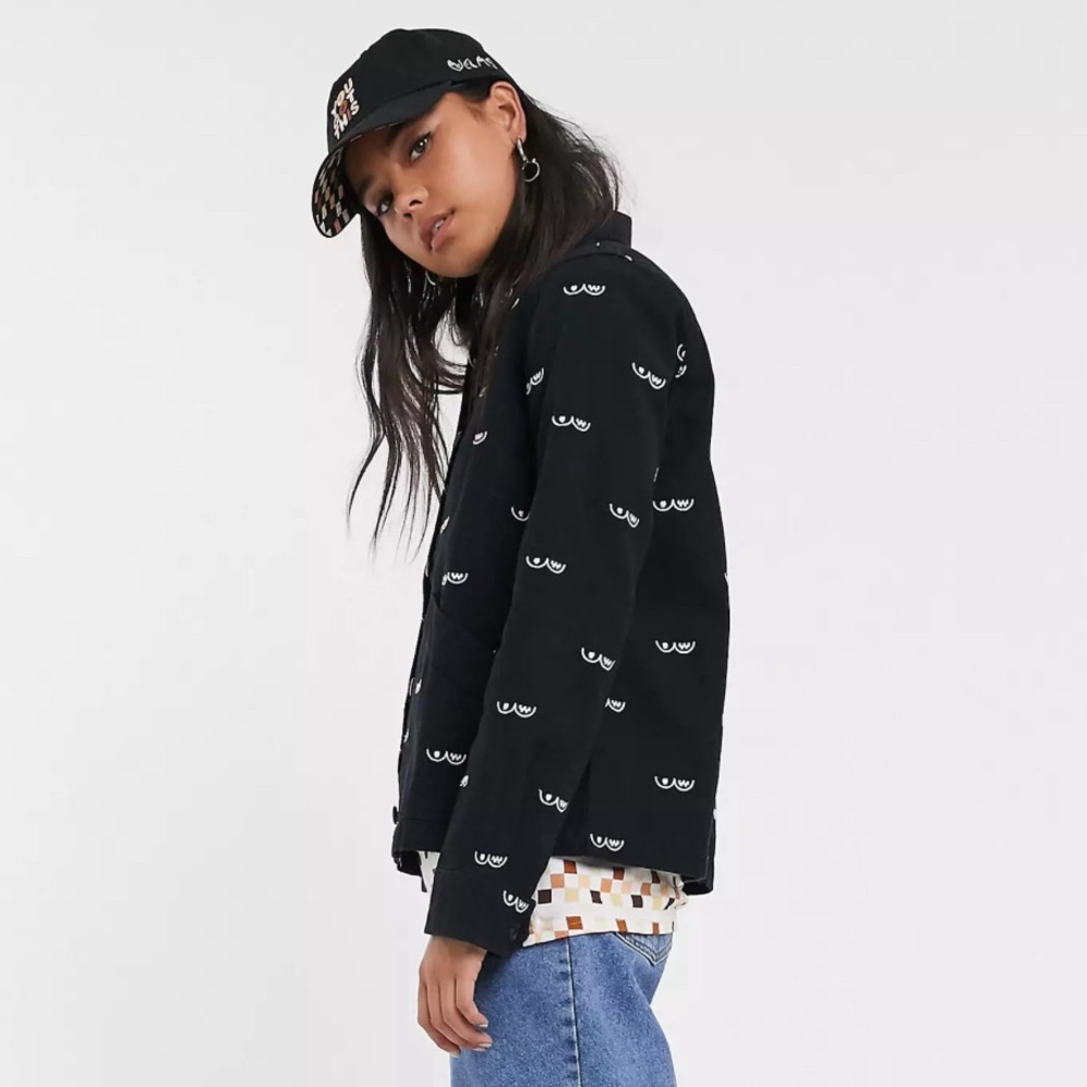 Vans Breast Cancer Awareness Embroidered Jacket - Picture 3 of 4